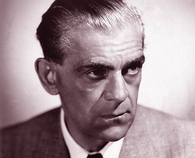 Boris Karloff aktor horror filmy o Frankensteinie Mary Shelley
