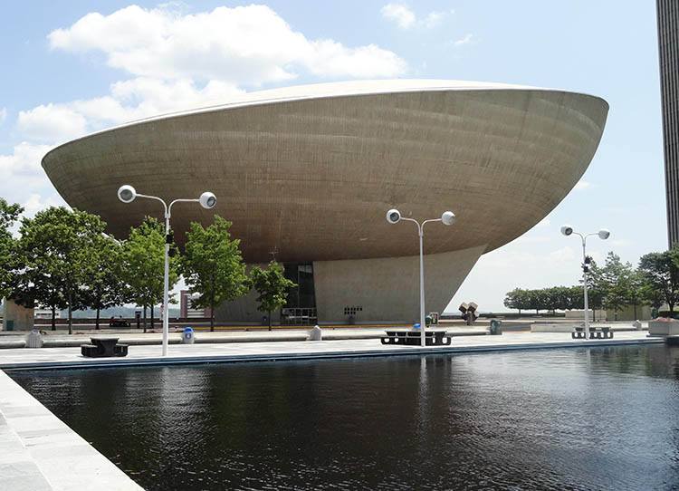 Egg miasto Albany Nowy Jork USA ciekawostki atrakcje