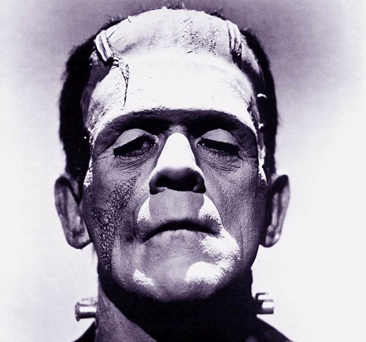 Boris Karloff aktor horror filmy Frankenstein ciekawostki o Frankensteinie Mary Shelley
