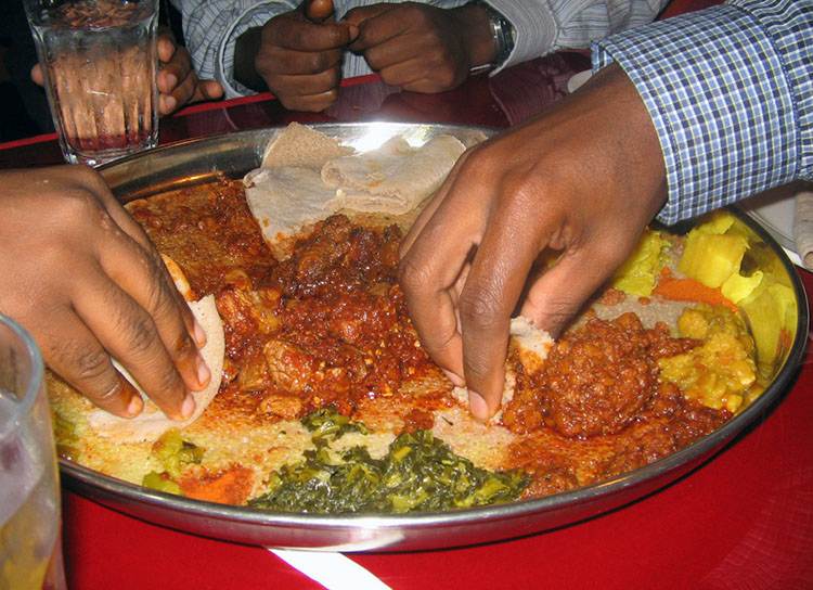 indżera injera Etiopia ciekawostki o Etiopii