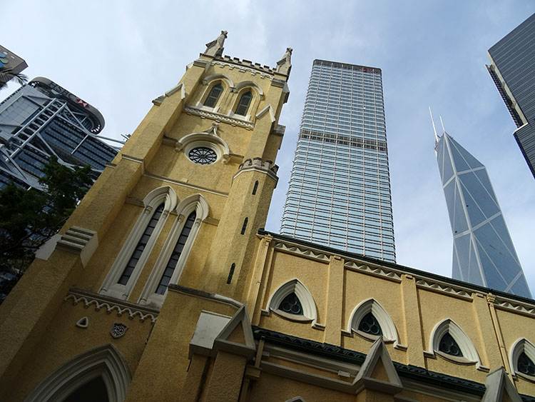 Katedra świętego Jana w Hongkongu atrakcje