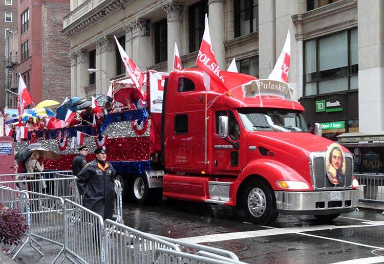 Parada Pułaskiego Nowy Jork Pulaski Parade NYC