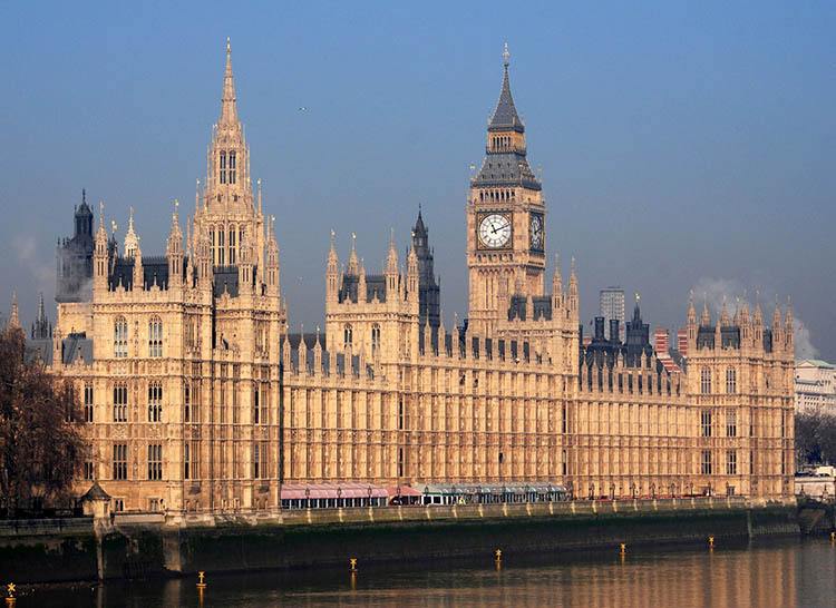 Westminster Pałac Westminsterski ciekawostki o Londynie London Anglia
