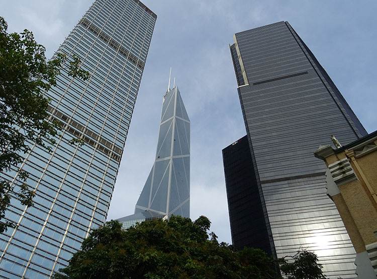 Bank of China Tower Hongkong wieżowiec