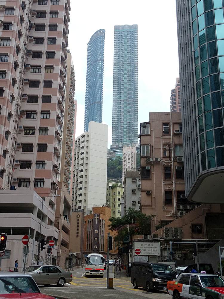 Hong Kong miasto Hongkong wieżowce architektura ciekawostki budownictwo