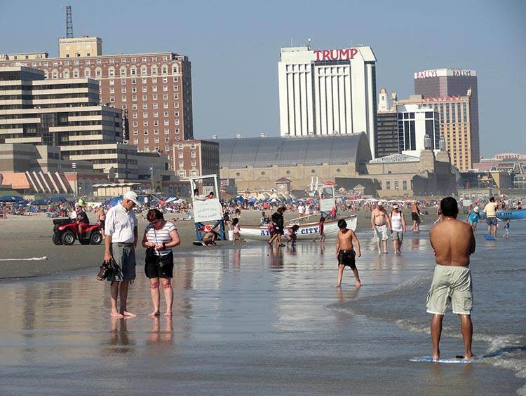 plaża Atlantic city ciekawostki atrakcje