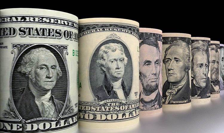 banknoty dolary USA waluta prezydenci