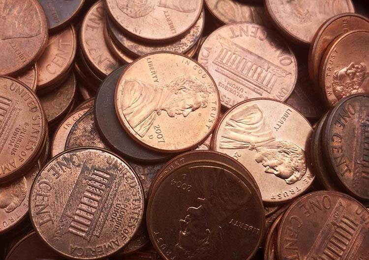 dolar ciekawostki historia dolary USA waluta 1 cent centy