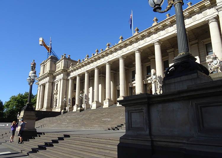 parlament Victoria Melbourne atrakcje ciekawostki Australia