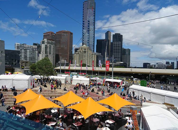 Federation Square Plac Federacji Melbourne atrakcje ciekawostki Australia