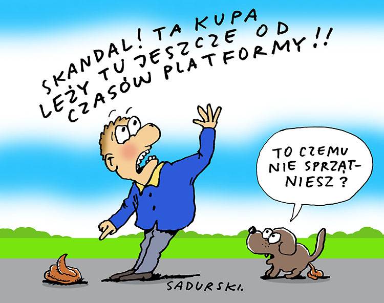 Platforma Obywatelska dowcipy polityczne satyra humor pis polityka