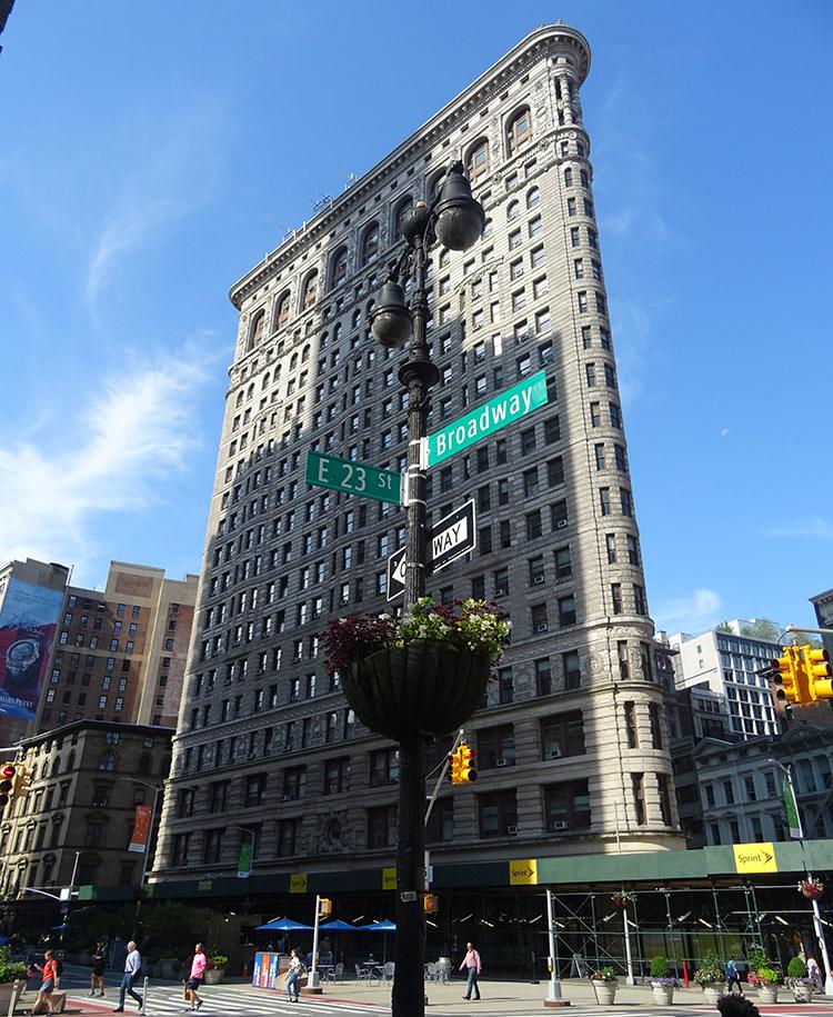 Flatiron Building Nowy Jork ciekawostki NYC Manhattan