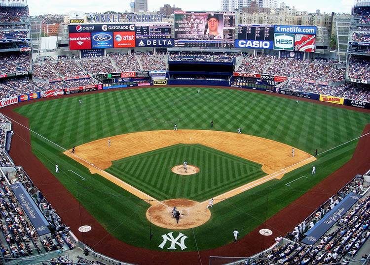 baseball stadion Yankee Stadium ciekawostki Nowy Jork NYC