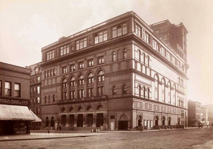1895 Carnegie Hall ciekawostki Nowy Jork