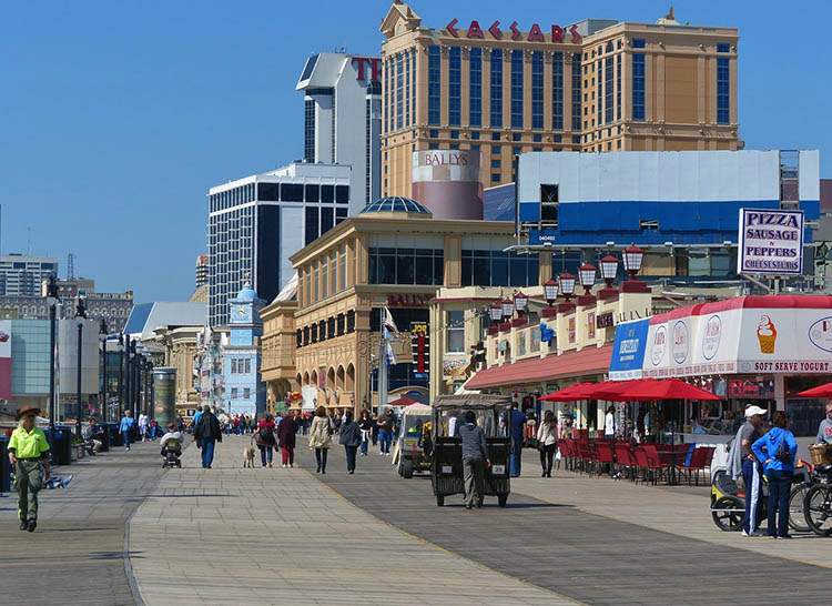 Atlantic City New Jersey ciekawostki USA