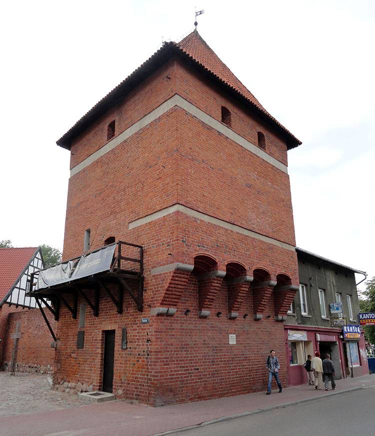 Baszta Gdańska Szewska Starogard Gdański ciekawostki atrakcje