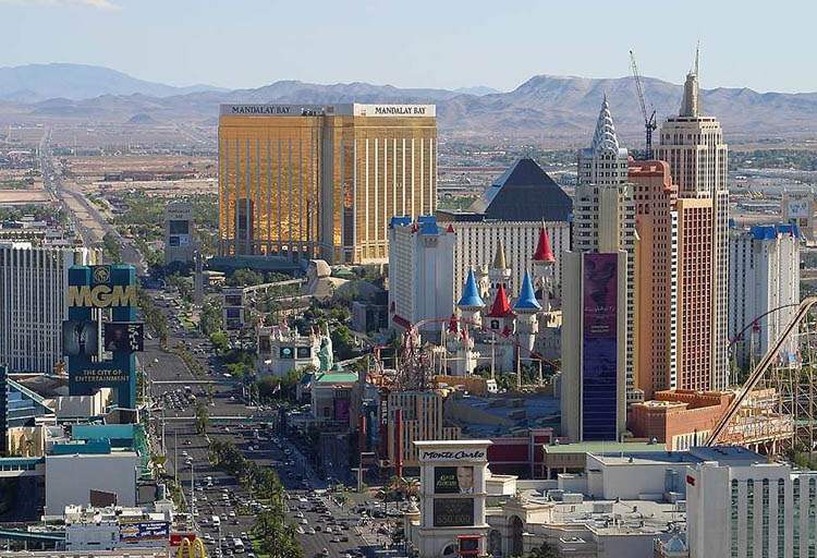 hotele Las Vegas-Nevada kasyna ciekawostki