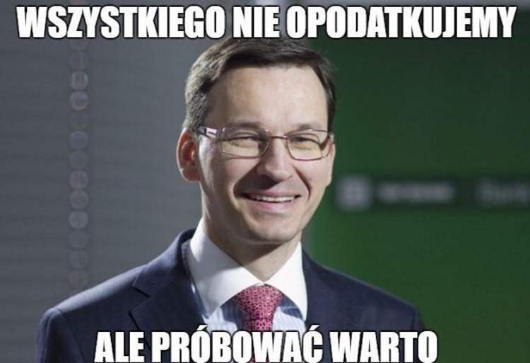 premier Mateusz Morawiecki memy humor dowcipy kawały