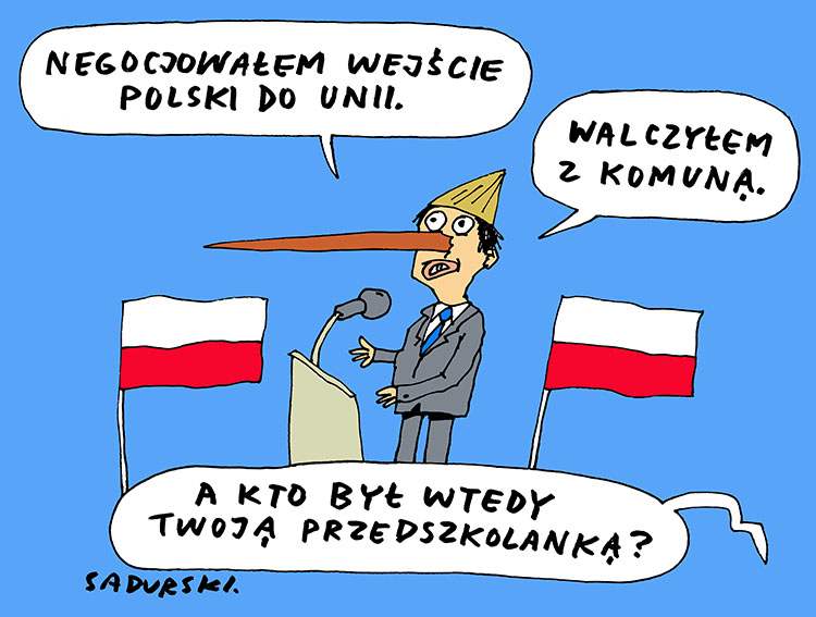 premier Mateusz Morawiecki rysunki-karykatury-humor dowcipy obrazki karykatury