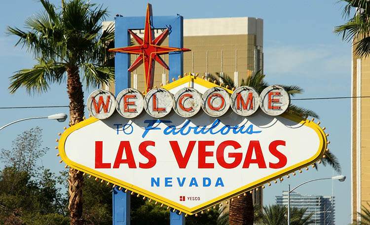 tablica Las Vegas-Nevada kasyna ciekawostki