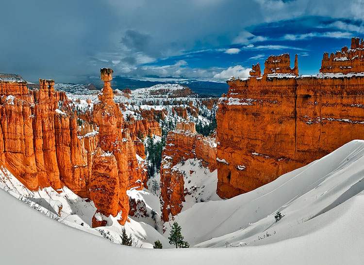 Bryce Canyon zima Utah ciekawostki