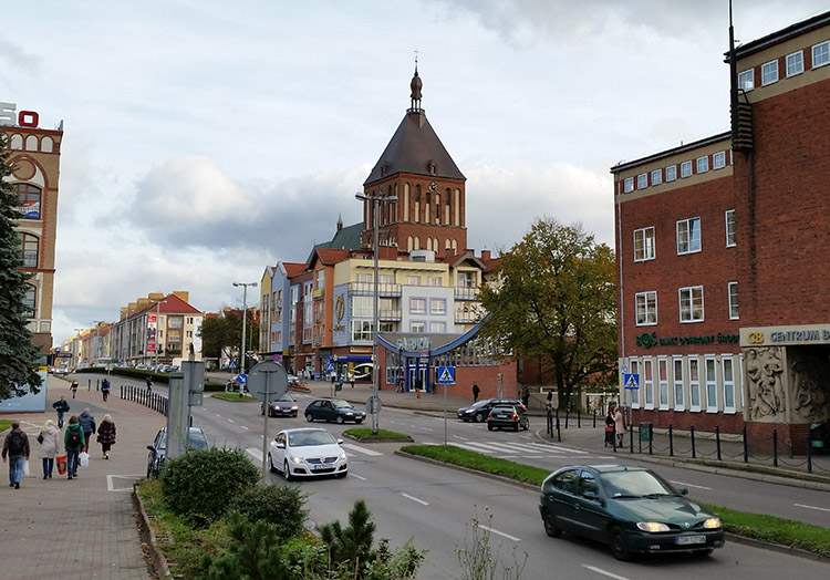 ulica Zwycięstwa katedra Koszalin ciekawostki