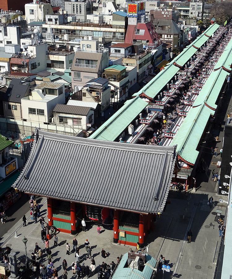 Senso-ji świątynia Sensoji Kannon Asakusa Tokio Japonia