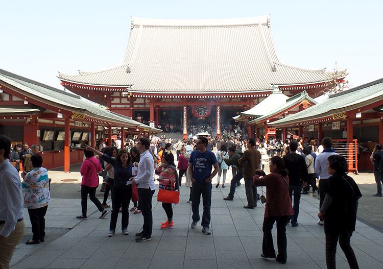 Senso-ji świątynia Sensoji Kannon Asakusa Tokio Japonia