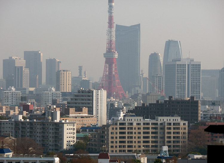 Tokyo Tower wieża Tokijska Tokio Japonia ciekawostki