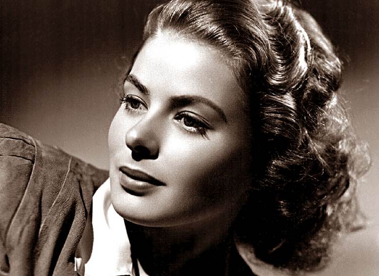 Ingrid Bergman aktorka szwedzka Szwecja ciekawostki