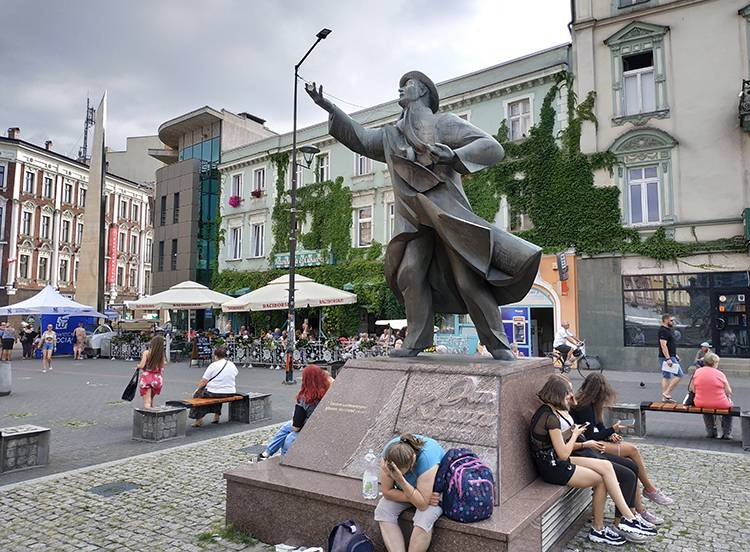 Jan Kiepura pomnik Patelnia Sosnowiec ciekawostki atrakcje