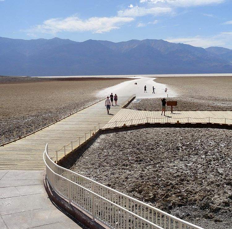 jezioro Badwater ciekawostki Kalifornia Dolina Śmierci Death Valley