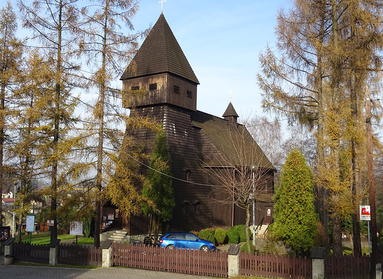 Kościół drewniany Jastrzębie Zdrój ciekawostki