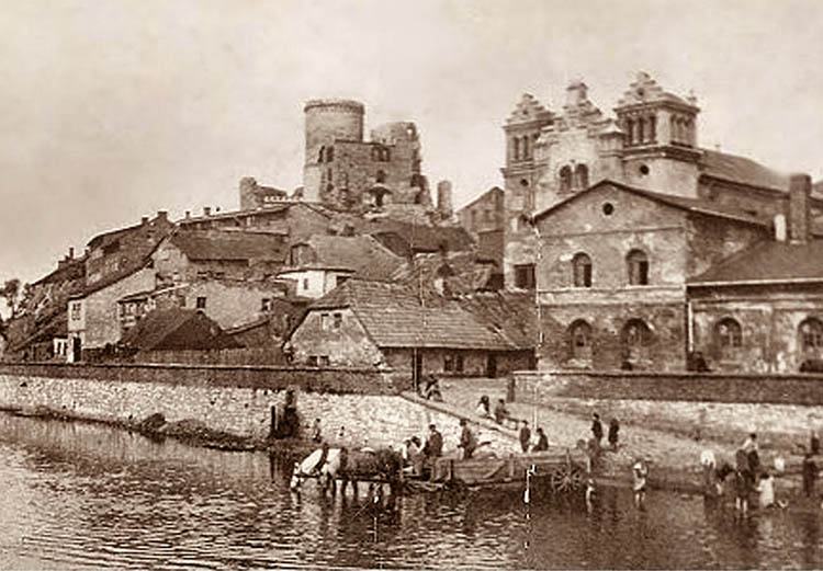 zamek synagoga w Będzinie historia zabytki