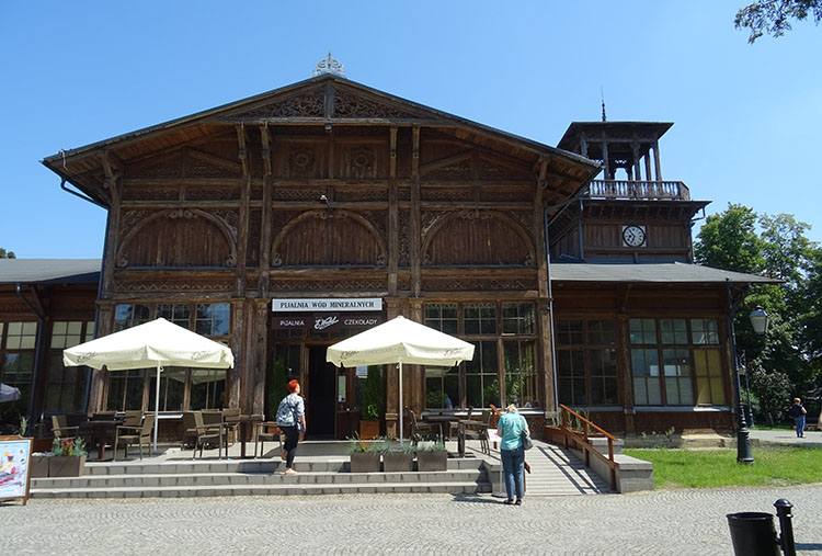 Pijalnia Wód Park Zdrojowy Ciechocinek ciekawostki atrakcje