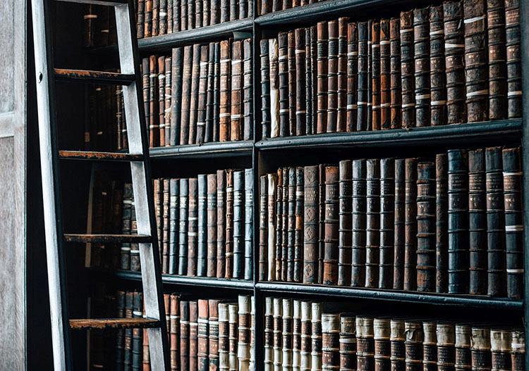 biblioteka zbiór książek książka ciekawostki o książkach książki