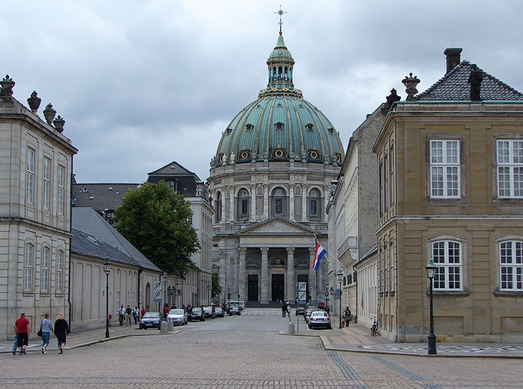 Friederikskirke marmurowy kościół Kopenhaga ciekawostki atrakcje zabytki Dania