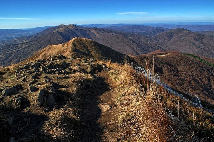 Połonina Caryńska góra góry Bieszczady ciekawostki