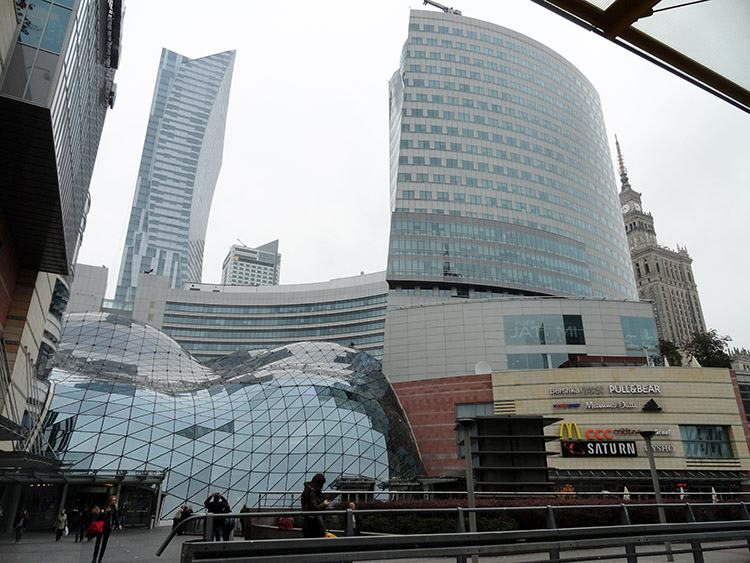 Złote Tarasy Warszawa ciekawostki atrakcje