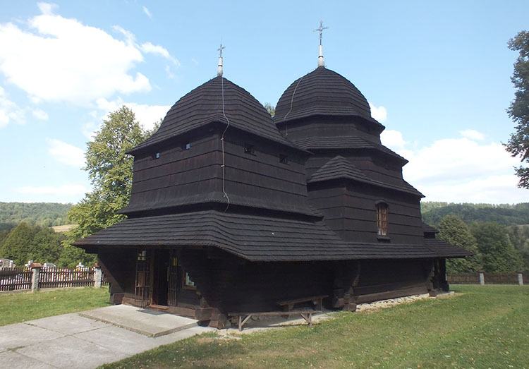 drewniana cerkiew Szlak Architektury drewnianej góry Bieszczady ciekawostki
