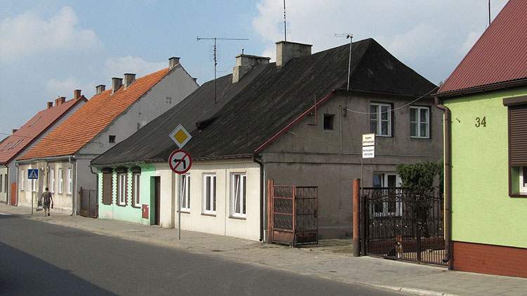 domy tkaczy ulica Żeromskiego Turek ciekawostki