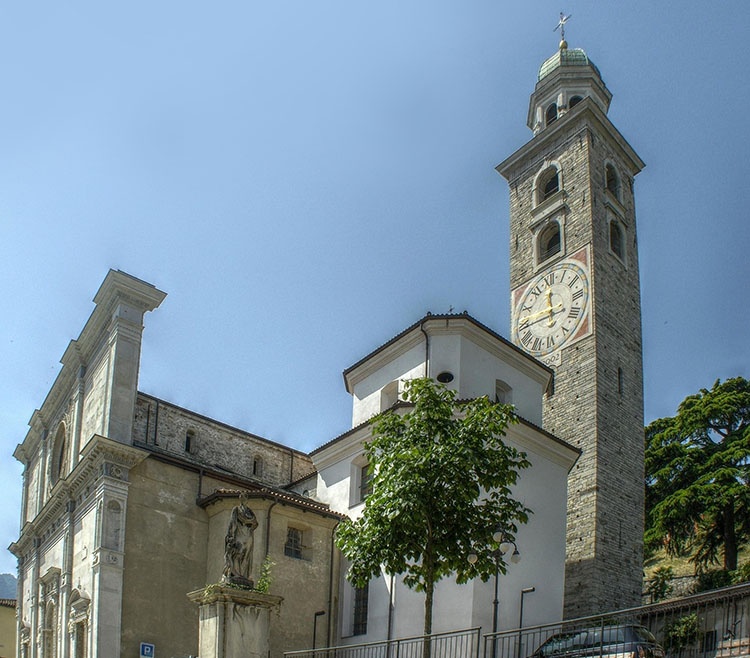 katedra San Lorenzo Lugano ciekawostki atrakcje zabytki Szwajcaria