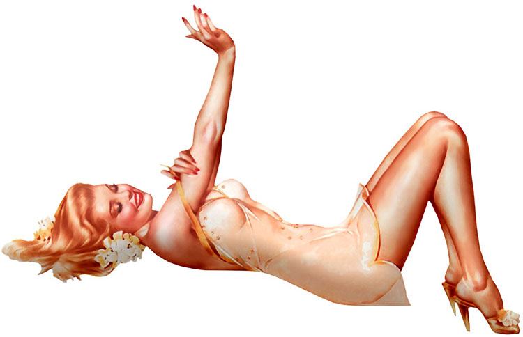 pin-up girl ciekawostki sztuka USA kobiety