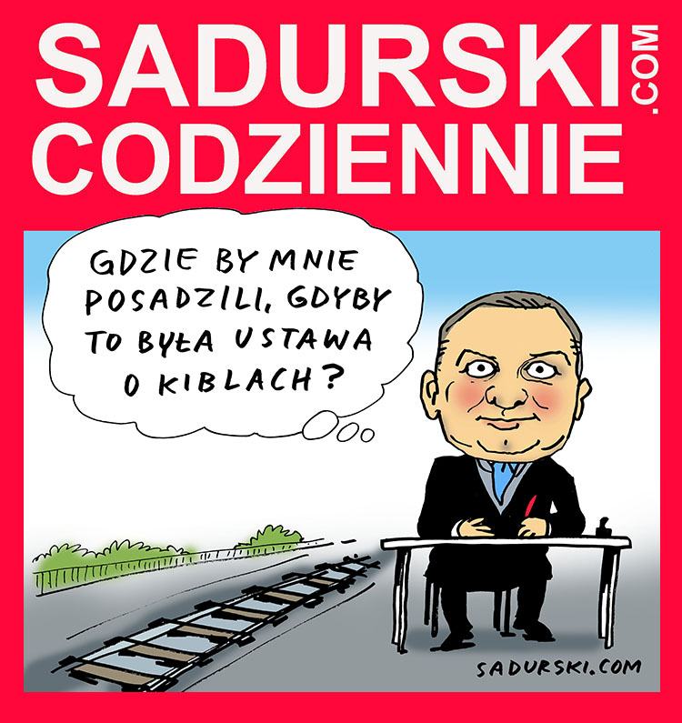 prezydent Andrzej Duda memy peron Końskie ustawa
