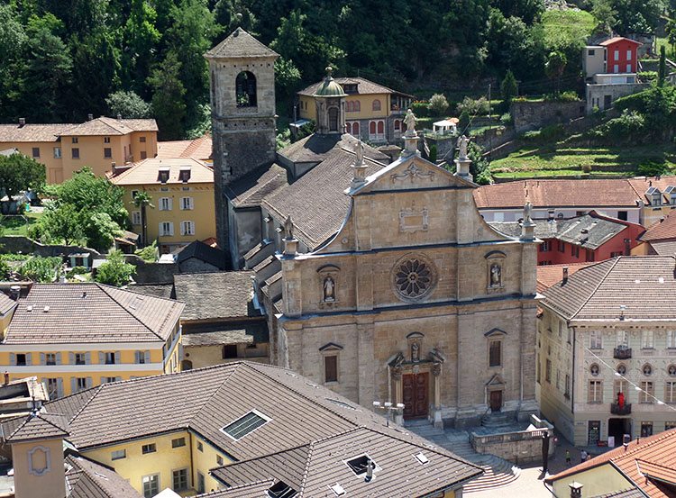 kościół Bellinzona ciekawostki Szwajcaria atrakcje zabytki