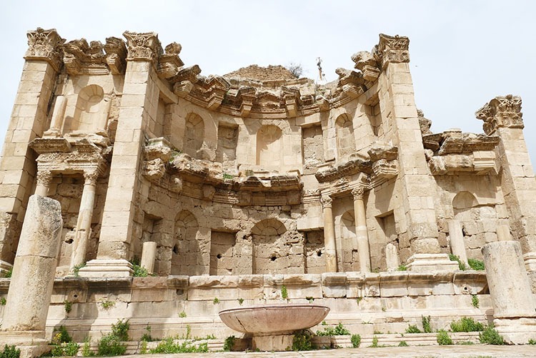 Dżerasz Jerash Jordania ciekawostki zabytki atrakcje