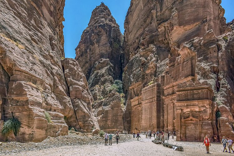 Petra ciekawostki Jordania atrakcje zabytki