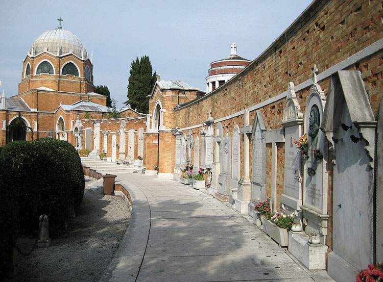 Wenecja cmentarz cmentarze ciekawostki historia nekropolie