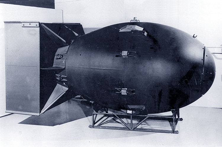 bomba atomowa Fat Man