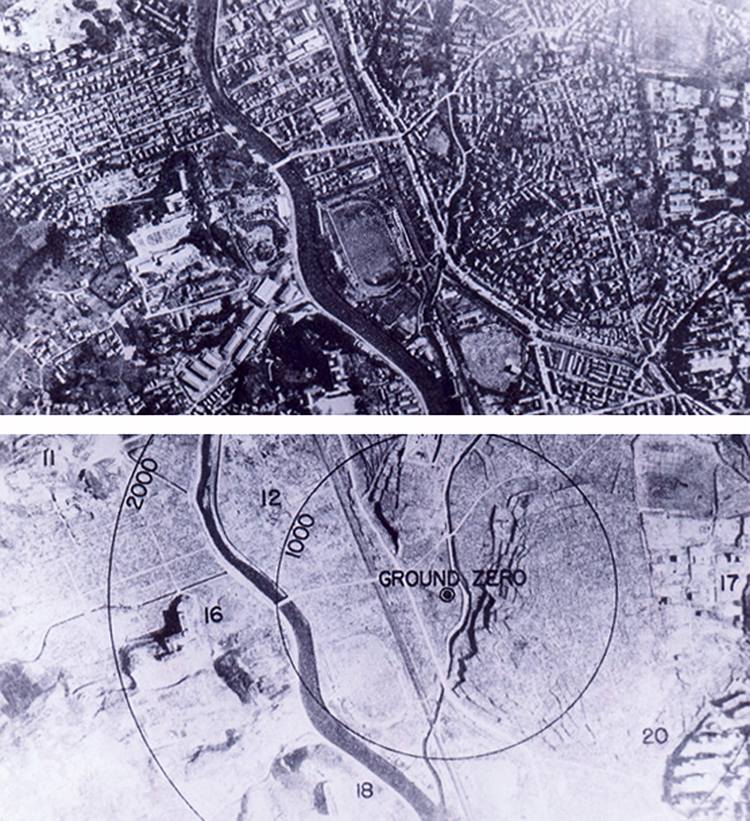 bomba atomowa wybuch nuklearny Japonia